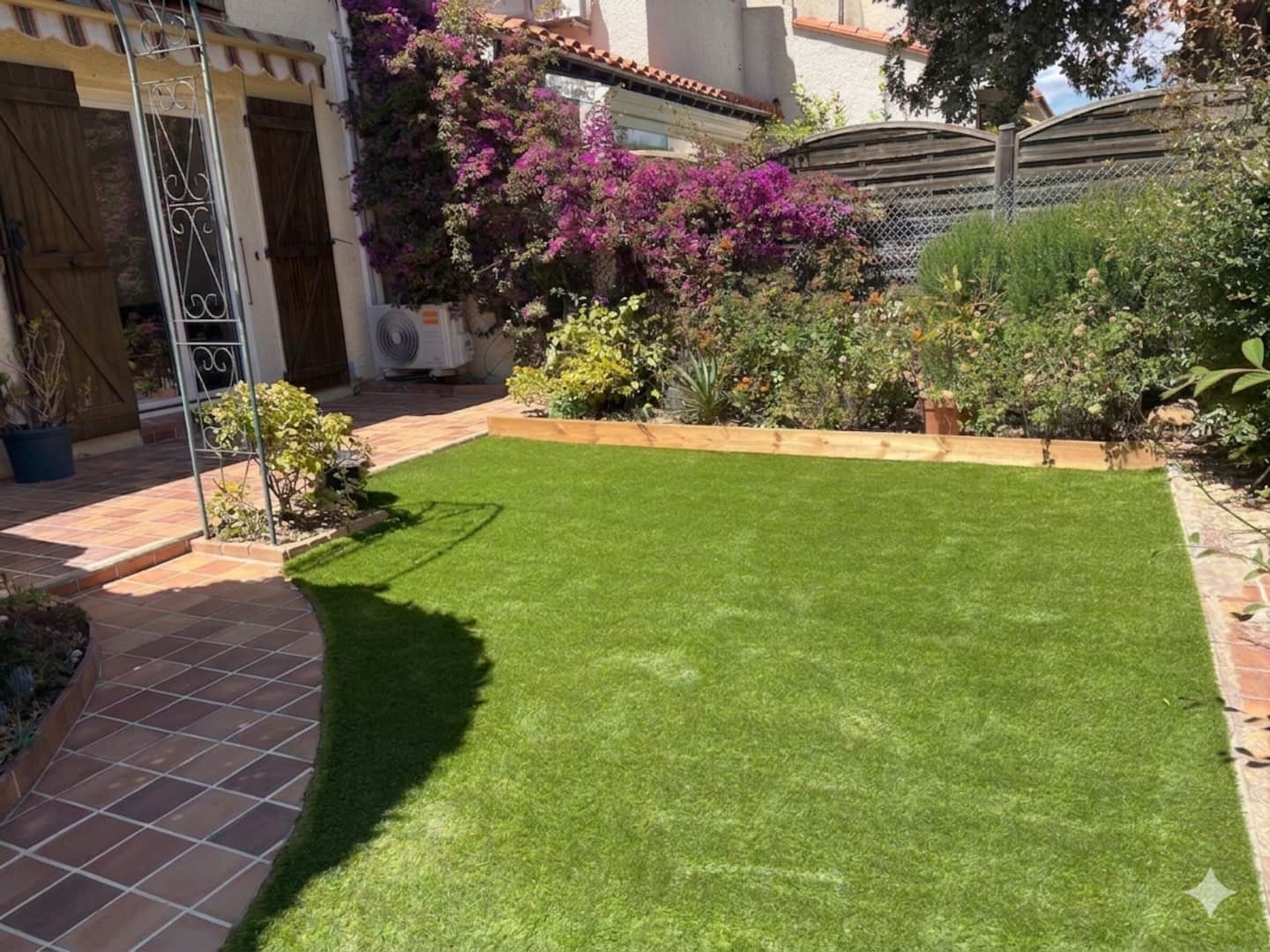 Terrasse et jardin