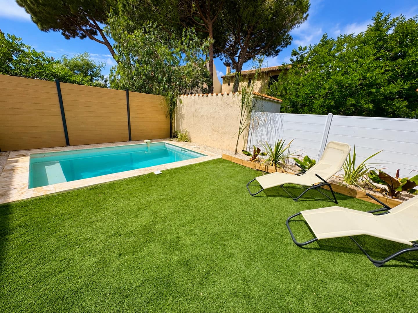Piscine privée Villa Samarah Canet Plage